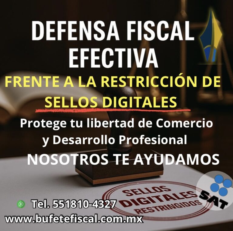 Sello Digital, restricción