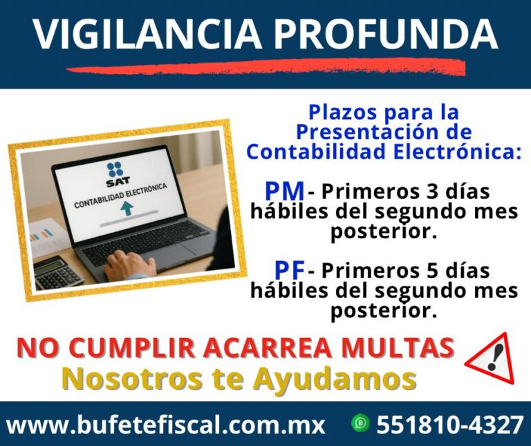 Contabilidad Electrónica, multa.